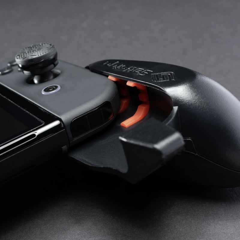 Satisfye - ZenGrip Ronin Grip, a Dockable Switch Grip Compatible with Nintendo Switch & OLED - Comfortable & Ergonomic Grip, Joy Con & Switch Control. #1 Switch Accessories Designed for Gamers (Black) - Image 5